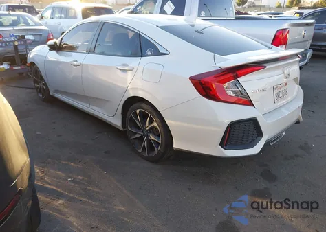 2019 Honda Civic Si z USA, uszkodzony, nr VIN 2HGFC1E57KH703252